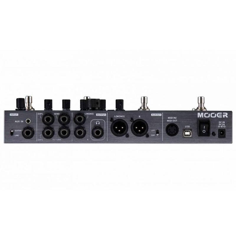 Pedaleira Digital para Guitarra GE300 Lite Mooer 164 Efeitos